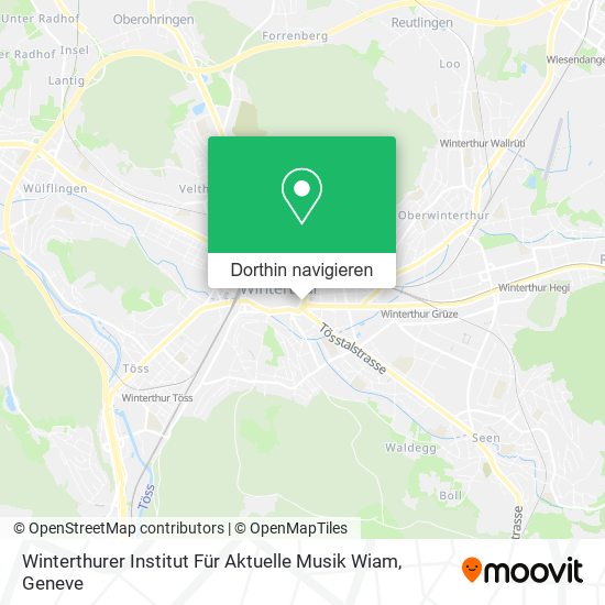Winterthurer Institut Für Aktuelle Musik Wiam Karte