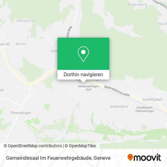 Gemeindesaal Im Feuerwehrgebäude Karte