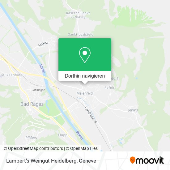 Lampert's Weingut Heidelberg Karte