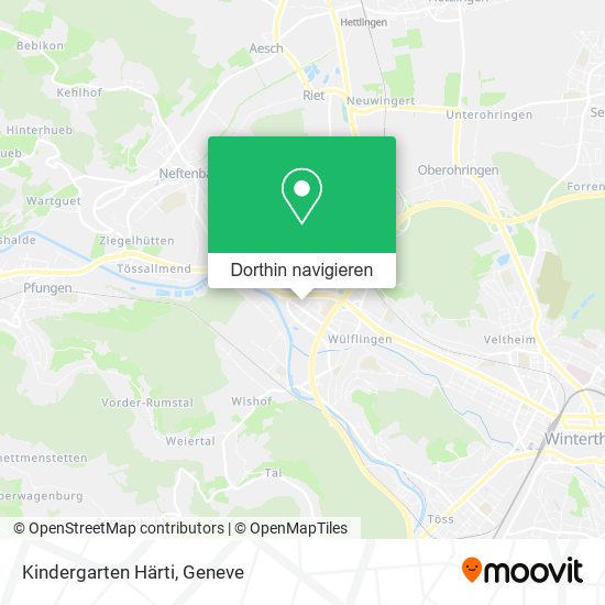 Kindergarten Härti Karte