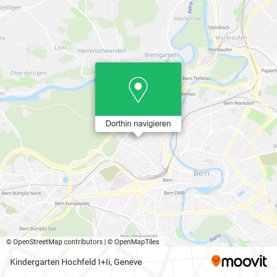 Kindergarten Hochfeld I+Ii Karte