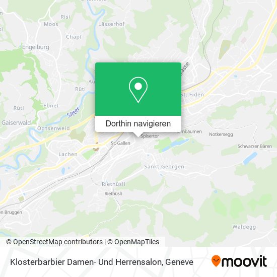 Klosterbarbier Damen- Und Herrensalon Karte