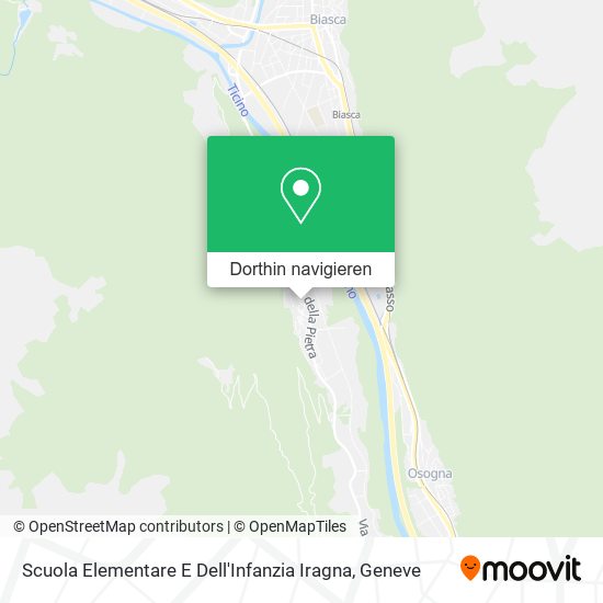 Scuola Elementare E Dell'Infanzia Iragna Karte