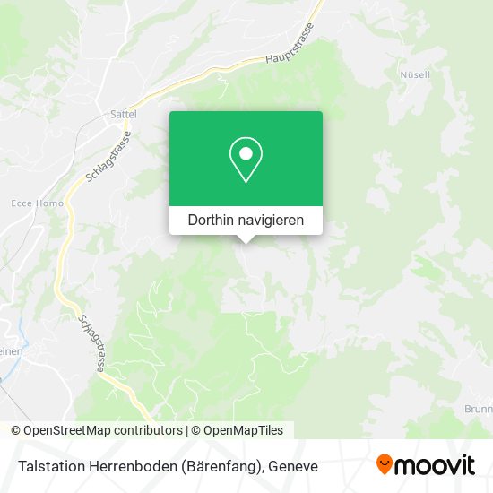 Talstation Herrenboden (Bärenfang) Karte