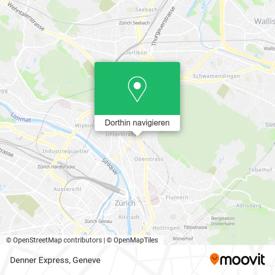 Denner Express Karte
