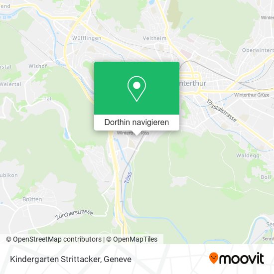 Kindergarten Strittacker Karte