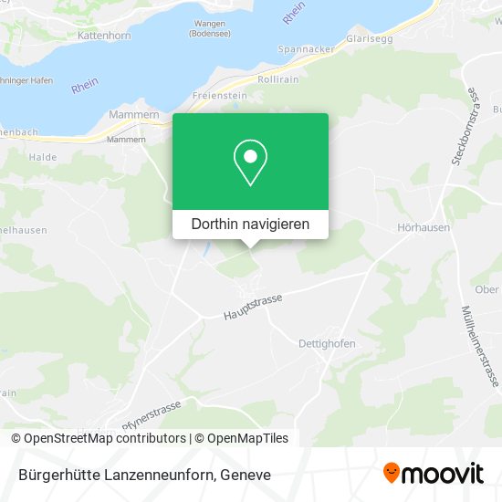Bürgerhütte Lanzenneunforn Karte