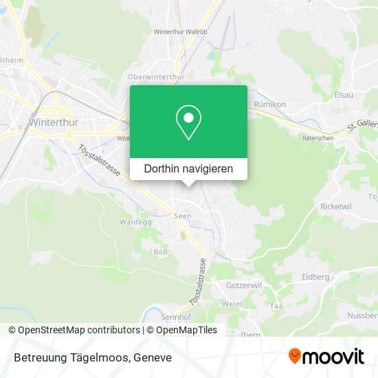 Betreuung Tägelmoos Karte