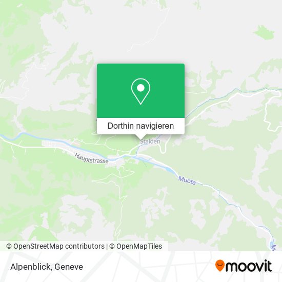 Alpenblick Karte