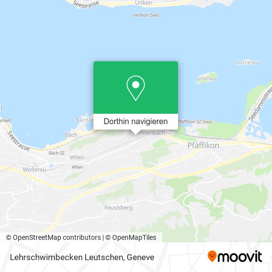 Lehrschwimbecken Leutschen Karte