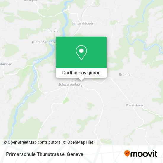 Primarschule Thunstrasse Karte