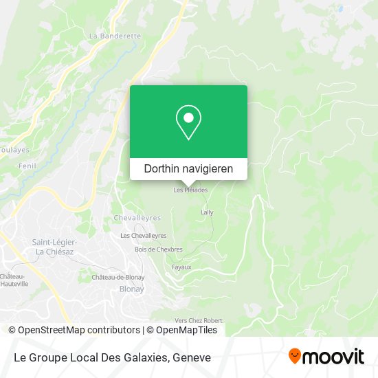 Le Groupe Local Des Galaxies Karte