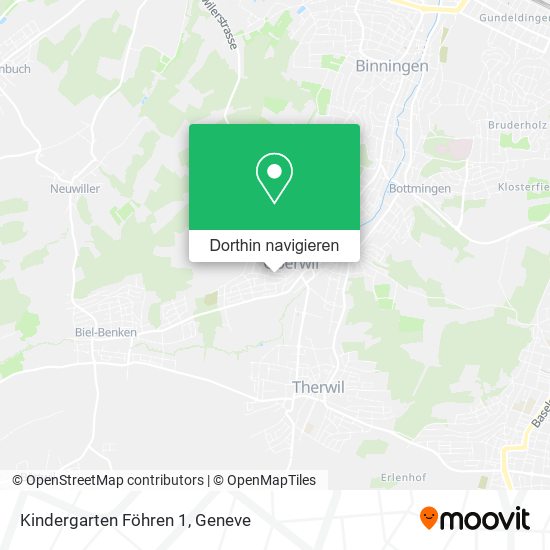 Kindergarten Föhren 1 Karte