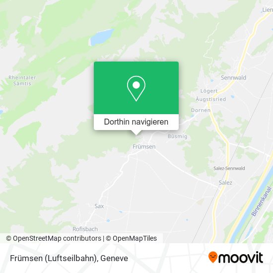 Frümsen (Luftseilbahn) Karte