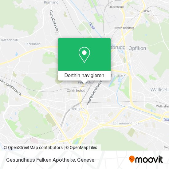 Gesundhaus Falken Apotheke Karte