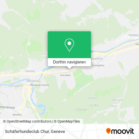 Schäferhundeclub Chur Karte
