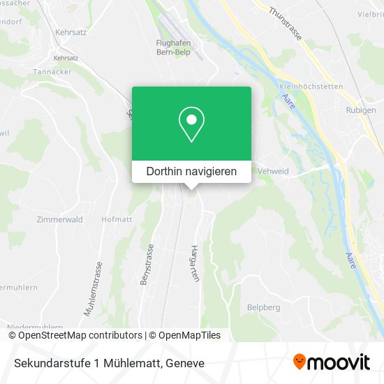 Sekundarstufe 1 Mühlematt Karte