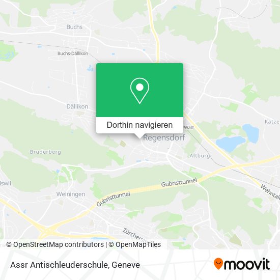 Assr Antischleuderschule Karte