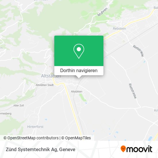 Zünd Systemtechnik Ag Karte
