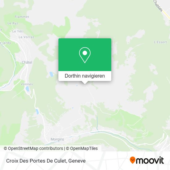 Croix Des Portes De Culet Karte
