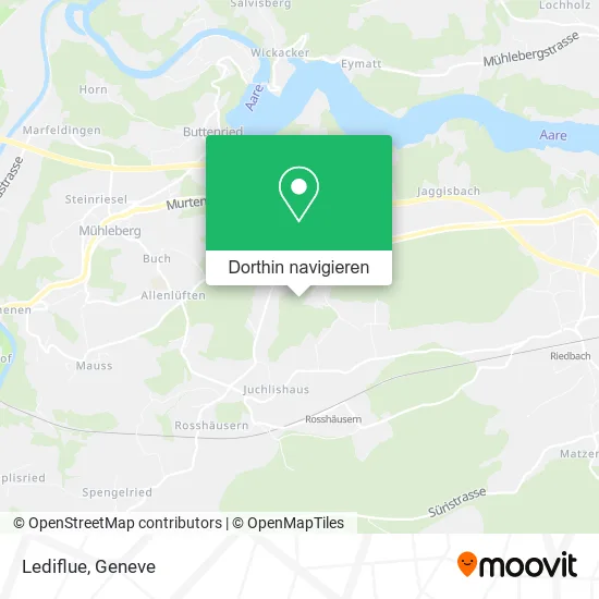 Lediflue Karte