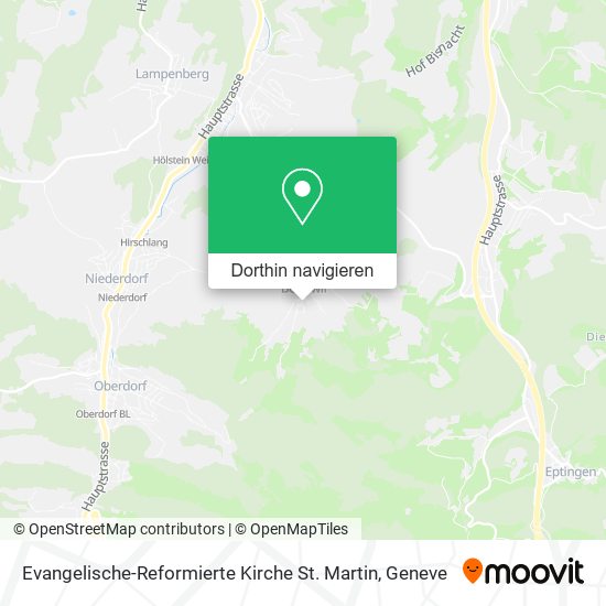 Evangelische-Reformierte Kirche St. Martin Karte