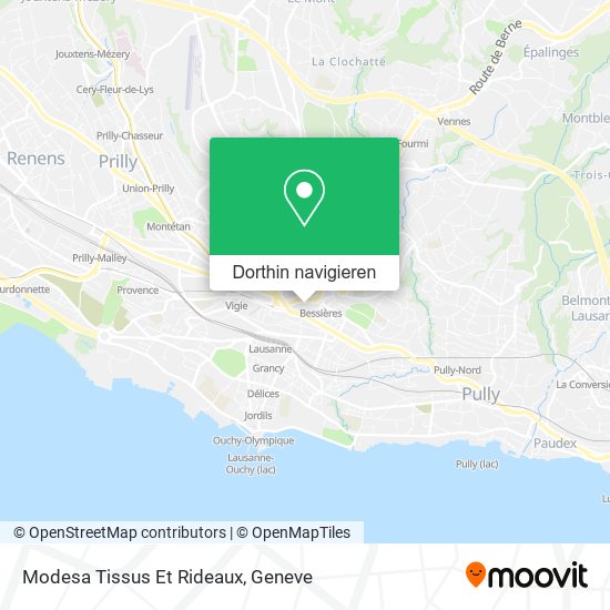Modesa Tissus Et Rideaux Karte