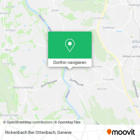 Rickenbach Bei Ottenbach Karte
