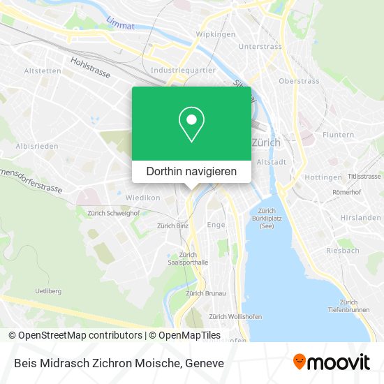 Beis Midrasch Zichron Moische Karte