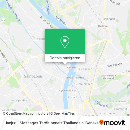 Janjuri - Massages Tarditionnels Thailandais Karte