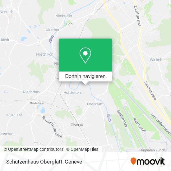 Schützenhaus Oberglatt Karte