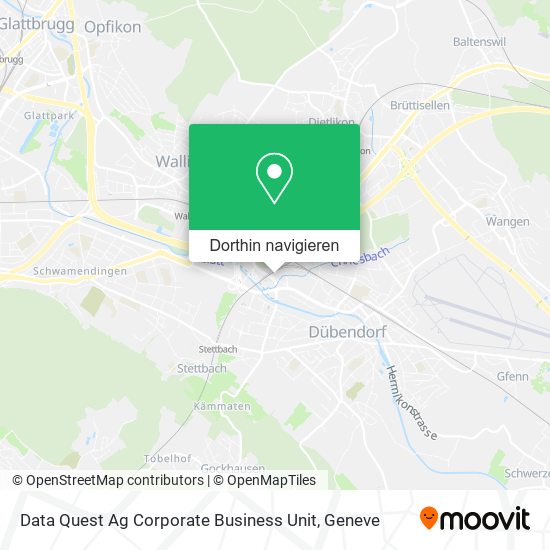 Data Quest Ag Corporate Business Unit Karte