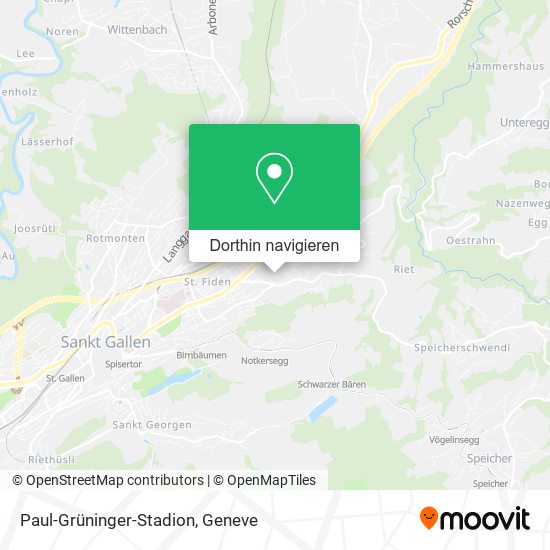 Paul-Grüninger-Stadion Karte