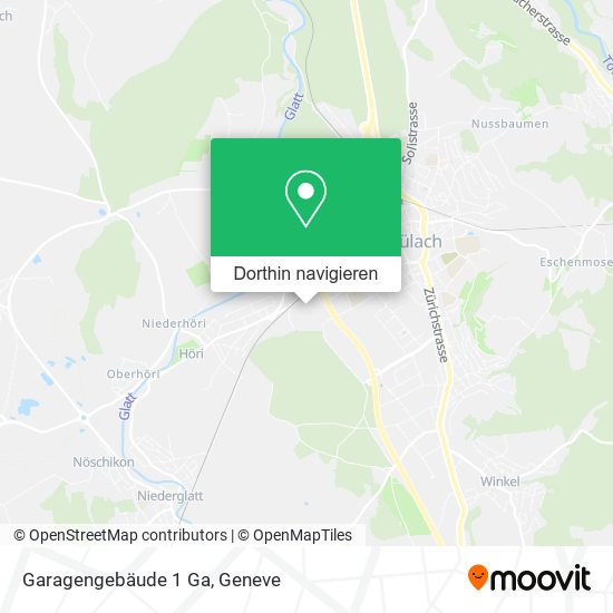 Garagengebäude 1 Ga Karte