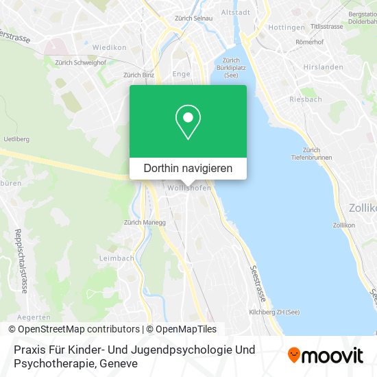 Praxis Für Kinder- Und Jugendpsychologie Und Psychotherapie Karte