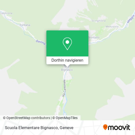Scuola Elementare Bignasco Karte