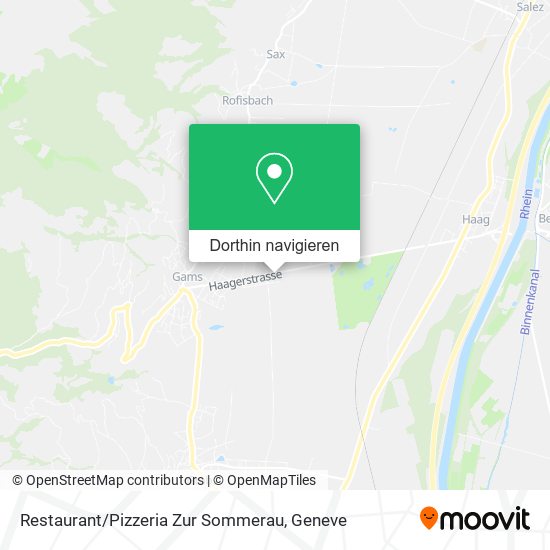 Restaurant / Pizzeria Zur Sommerau Karte