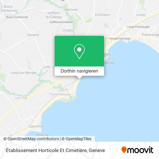 Établissement Horticole Et Cimetière Karte