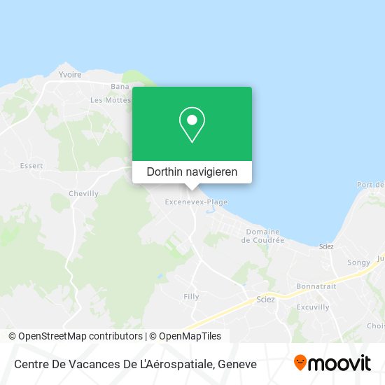 Centre De Vacances De L'Aérospatiale Karte