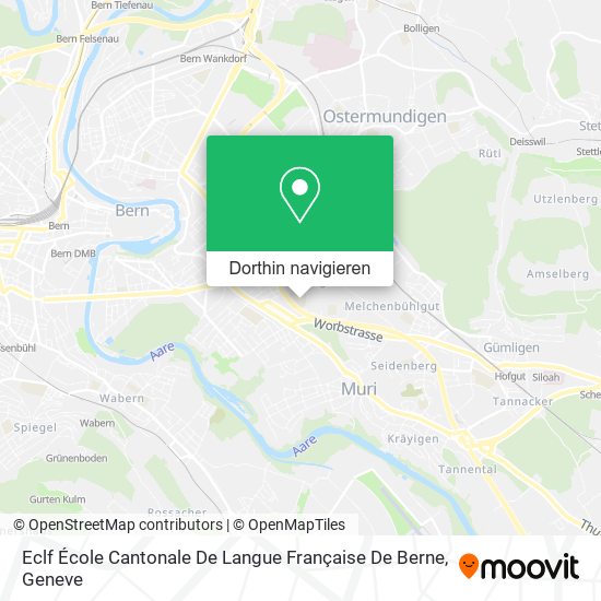Eclf École Cantonale De Langue Française De Berne Karte