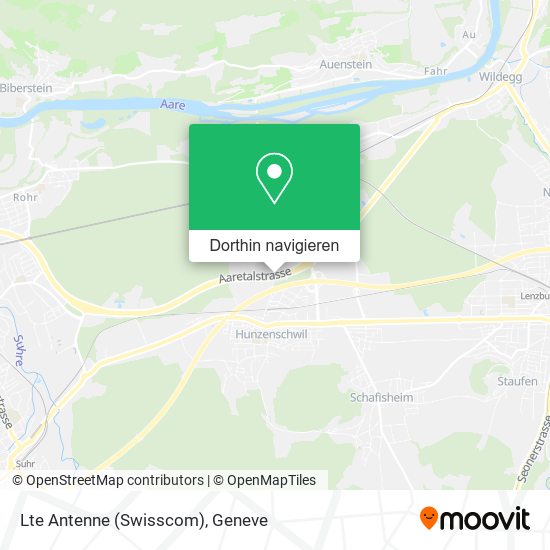 Lte Antenne (Swisscom) Karte