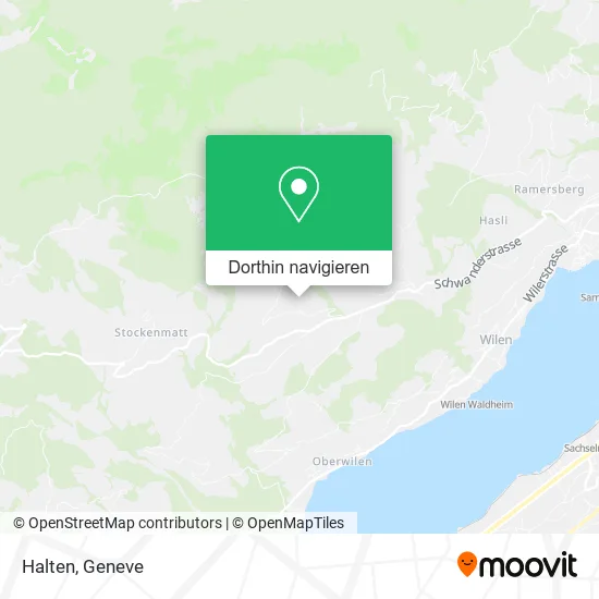 Halten Karte