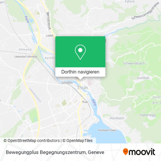 Bewegungplus Begegnungszentrum Karte