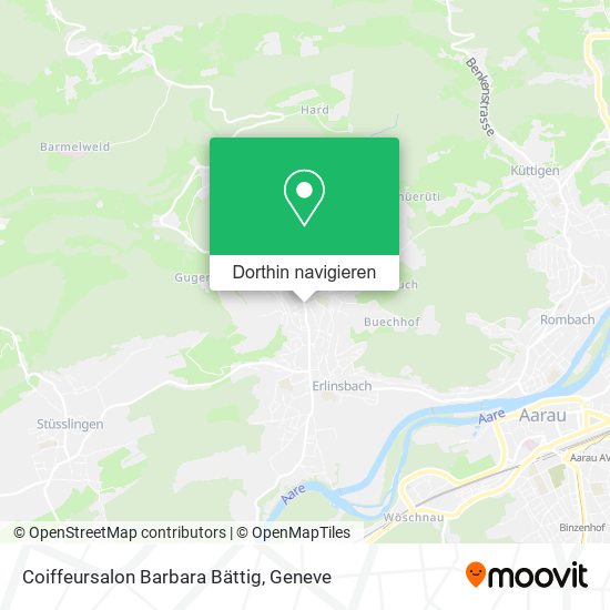 Coiffeursalon Barbara Bättig Karte