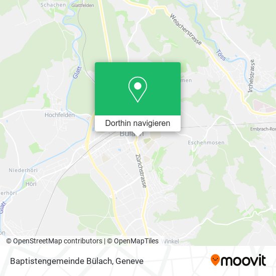 Baptistengemeinde Bülach Karte