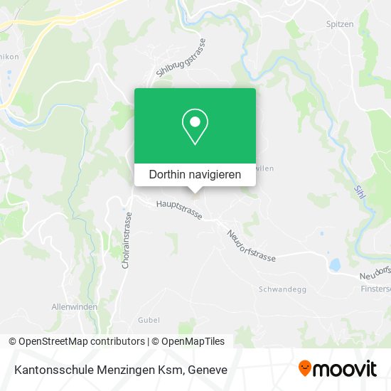 Kantonsschule Menzingen Ksm Karte