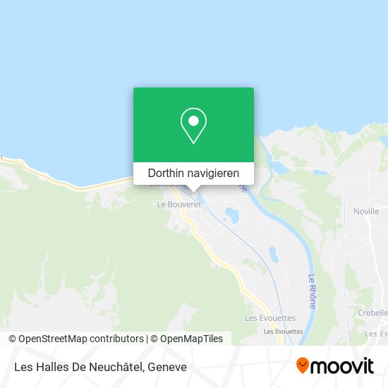Les Halles De Neuchâtel Karte