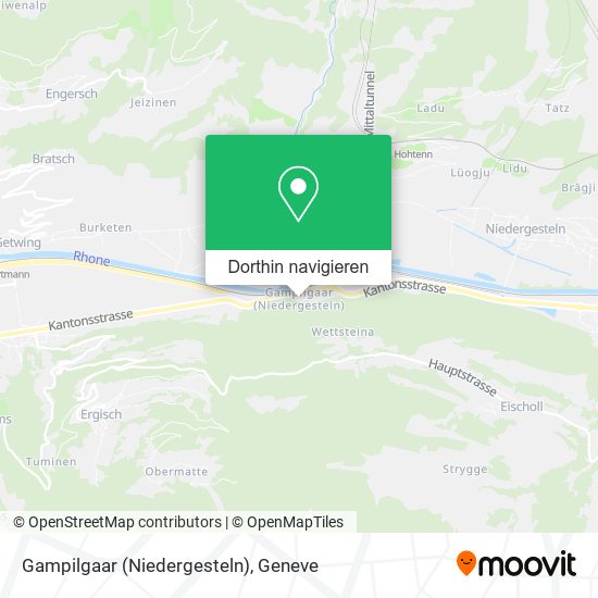 Gampilgaar (Niedergesteln) Karte