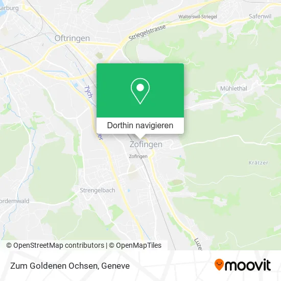 Zum Goldenen Ochsen Karte