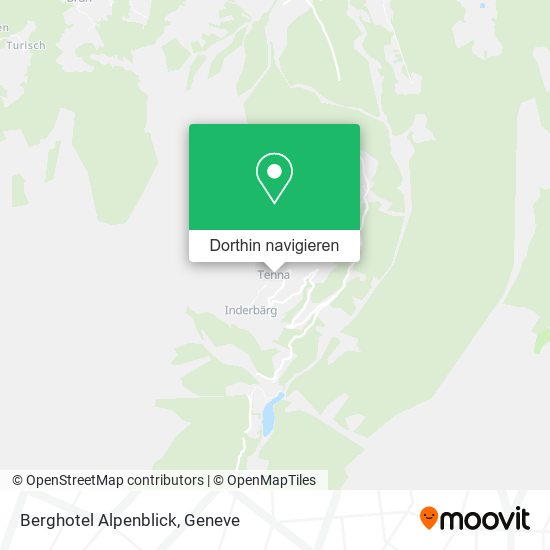 Berghotel Alpenblick Karte
